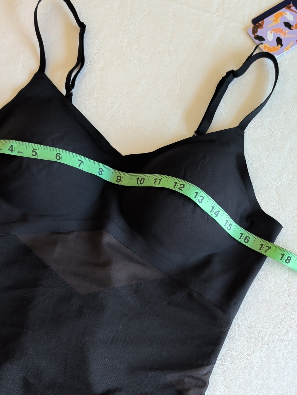 NWT Honeylove Black SuperPower Lowback Shapewear Bodysuit Size Large - Picture 7 of 12
